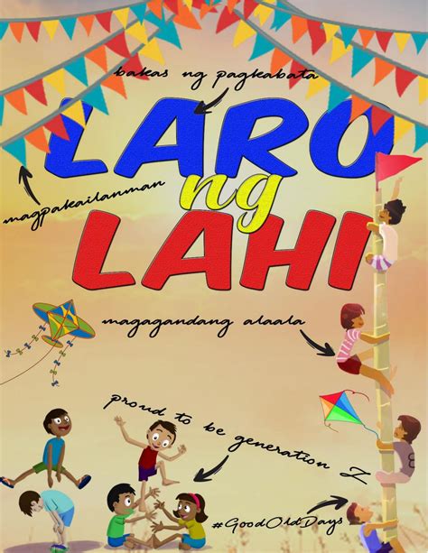 laro ng lahi poster